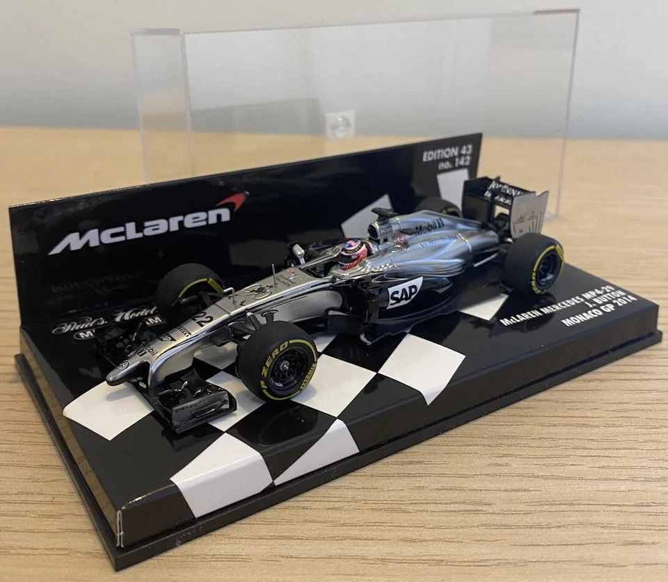 MINICHAMPS McLaren Button Monaco 2014 1:43 / COLLECTION IN DESCRIPTION - Image 1 of 1