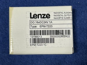 NUEVO / SELLO DE FÁBRICA - MÓDULO DE SALIDA LENZE 310703 / EPM-T223 (A-22) - Imagen 1 de 2
