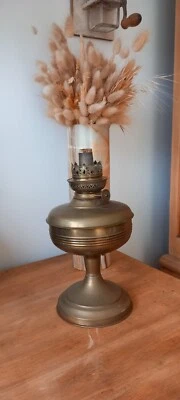 Lampe A Huile En  Cuivre Ancienne - Photo 1/4