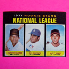 1971 Topps Baseball #529 NL Rookie Stars Bill Buckner, Enzo Hernandez, Perez NM