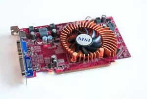 MSI ATI Radeon HD 4650 1GB DDR2 PCIe HDMI Excellent condition! - Picture 1 of 9