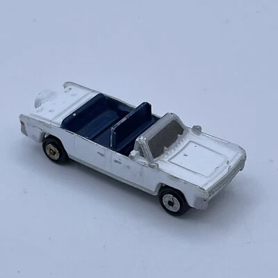 Micro Machines '61 Lincoln Кабриолет Лимузин Винтажный Galoob Редкая Белая Модель - Изображение 1 из 4