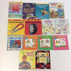Science Physics Magnets Kindergarten 1st 2nd 3rd Grade 14 Picture Book Lot - Picture 1 of 4