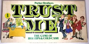 Parker Brothers Trust Me 1981 juego - sin jugar - ¡Piezas selladas! - Imagen 1 de 4