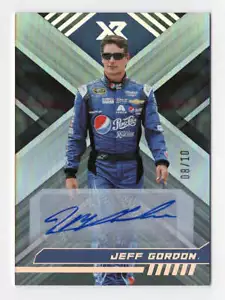 AUTOGRAFATO JEV GORDON 2023 PANINI CHRONICLES XR Racing ARGENTO HOLO raro Pepsi - Foto 1 di 2