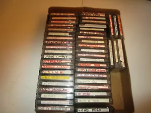 LOT OF 46 cassettes 1980's movies +++ Rap rock maxell rv124 - Picture 1 of 2