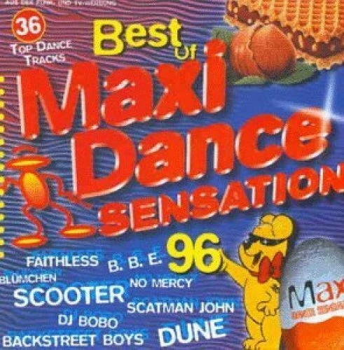 Maxi Dance Sensation '96-Best of Faithless, BBE, Scooter, Mr. President.. [2 CD] - Bild 1 von 1
