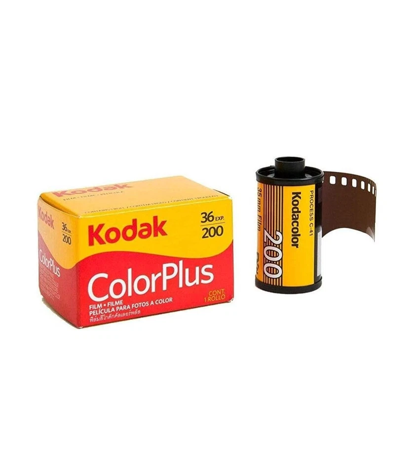 Kodak ColorPlus 200 135/36 pellicola rullino colore film scadenza 11/2026