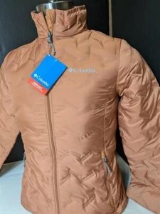 Columbia Women's -Delta Ridge Woman Down Jacket- Salmon Colour /Size XS - Picture 1 of 12