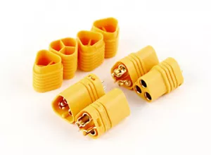 2 Pairs AMASS MT60 3.5mm Motor Plug Connector Set for RC Multicopter Quadcopter - Picture 1 of 7