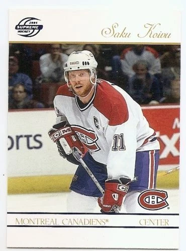 03/04 PACIFIC SUPREME BLUE PARALLEL Hockey (#51-100) U-Pick From List - Image 1 of 1