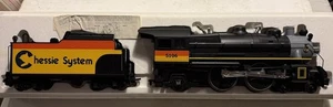Lionel G Large Scale Chessie 4-4-2 Steam Locomotive & Tender 8-85106 EUC - Picture 1 of 4