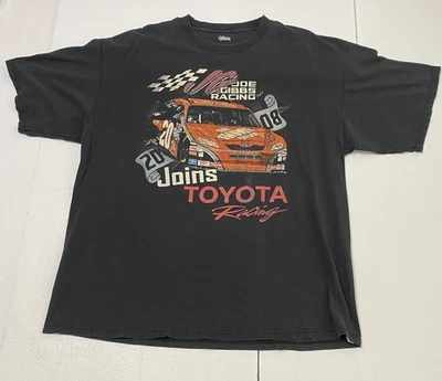 Camisa NASCAR Tony Stewart Talla 2XL Toyota Gibbs Racing Chase Desvanecimiento/Envejecimiento/Agujero Foto 1 de 4