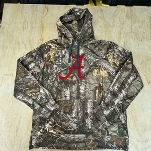 Colosseum Hoodie Herren XL grau rot A CRIMSON TIDE ALABAMA Camouflage Sport - Bild 1 von 11