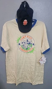 Camp Nick Summer 2018 Y2K Nostalgia Short Sleeve Graphic Tee Sleeves M - Picture 1 of 14