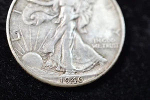 1946 D US LIBERTY WALKING 50C - Bild 1 von 10