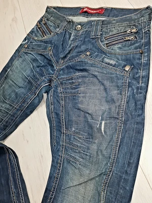 GEILE CIPO & BAXX HERREN DENIM JEANS HOSE RETRO STYLER HIPSTER NEW YORK W32 L32 - Bild 1 von 4