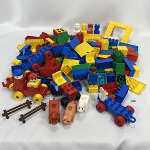 Gemischtes Set Lego Duplo Blöcke, Figuren & Stücke 4 Pfund + - Bild 1 von 6