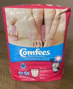 Comfees Toddler Toddler Training Pants Size 4T to 5T Over 38 lbs. CMF-G4 19 Ct - Picture 1 of 3