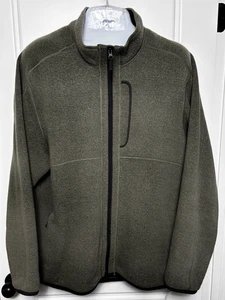 ExOfficio Tight Knit Full Zip Fleece Sweatshirt Shirt- Men's 2XL XXL - Picture 1 of 3