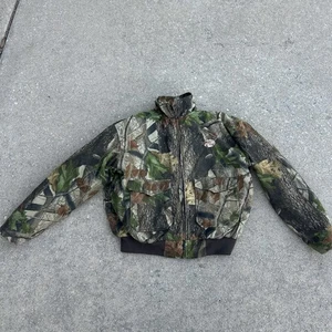 RedHead Mens XL Camo Mossy OaK Hunting Coat W/ Detachable Liner Full Zip - Picture 1 of 9