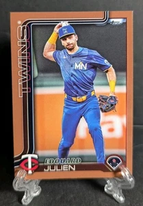2025 Topps Series 2 - Edouard Julien #503 Gold Parallel #'d /2025 - Bild 1 von 3