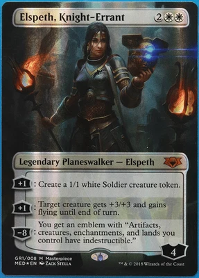 Elspeth, Knight-Errant (FULL-ART) FOIL Mythic Edition NM (500190) ABUGames - Image 1 of 2