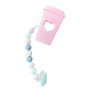 Kleinkind Clip auf Silikon Baby Mädchen Kaffeetasse Entwicklungsspielzeug - Bild 1 von 1