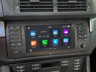 für BMW 5er E39 DAB+ Auto Radio Navigation Bluetooth USB wireless Apple CarPlay - Bild 1 von 4