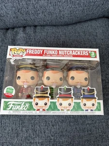 Funko Pop - Paquete de 3 Cascanueces Freddy Funko Shop LE - Nuevo - Imagen 1 de 6