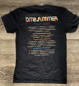 Dave Matthews Band Summer Tour 2019 Camisa Adulto S Azul Concierto Camiseta Doble Cara - Imagen 1 de 4