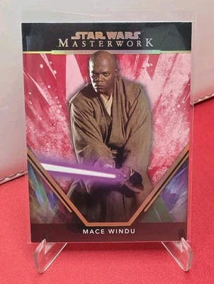 Topps Star Wars Masterwork 2024 Mace Windu /25 Red #41 - Bild 1 von 2