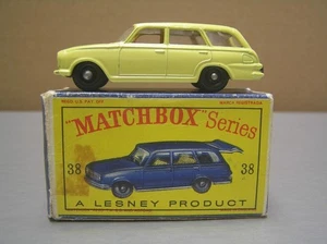 Matchbox Regular Wheels #38 Vauxhall Victor Estate BPW Red interior Lesney NMIB+ - Picture 1 of 12