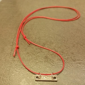 Red String Charm Pendant Necklace Gift Men Women Surfer Boho Luck Fate Spiritual - Picture 1 of 2
