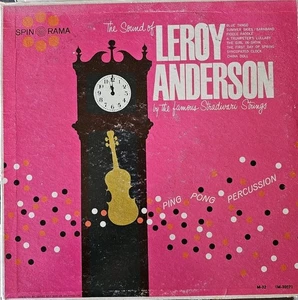 The Sound of Leroy Anderson Stradivari Strings Vinyl LP Record SpinoRama MK 3087 - Picture 1 of 2