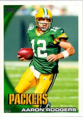 2010 Topps Aaron Rodgers #150 Green Bay Packers - Image 1 of 2