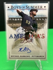 2024 Boys of Summer Michael Burrows Americas Best #AME-MB MINT 36/49 🔥⚾️🔥 - Picture 1 of 8