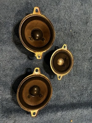 Saab 9-5 3 Pce. Pioneer Speaker Set Dashboard Panel Speakers (2) 4616850 4617049 - Image 1 of 2