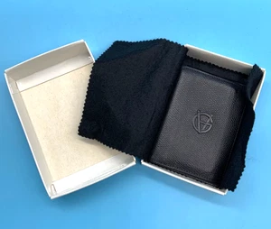 CARTERA VERSACE TRIPLE DE CUERO NEGRA CON CAJA - IDEAL REGALO NAVIDAD 🎁 - Imagen 1 de 11