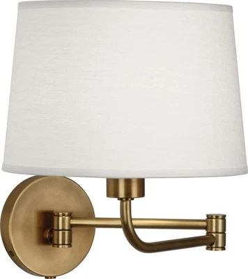 Robert Abbey Koleman Wall Swinger Koleman 14" Wall Sconce - Brass - Image 1 of 2