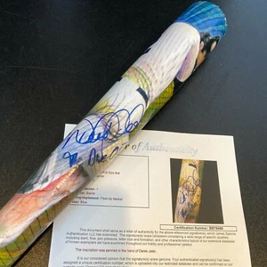 Beautiful Derek Jeter Signed Inscribed "The Dive" Special Edition Bat JSA COA - Picture 1 of 11