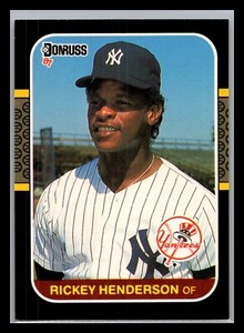 1987 Donruss #228 Rickey Henderson NM/MINT+