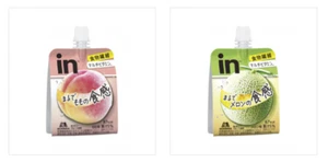 Morinaga, In Jelly Fruits, 150g in a Pack, White Peach / Melon - Picture 1 of 3