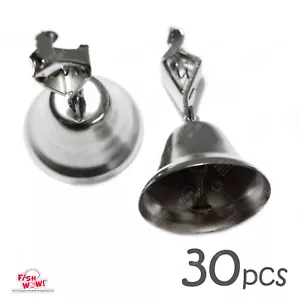Pesce 30 pezzi WOW! Pesca Liberty Campana Allarme Aquila Morsetto Clip Esca Morso Allarme - Foto 1 di 7