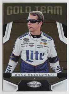 2016 Panini Certified Gold Team Brad Keselowski 063/199 #GT15