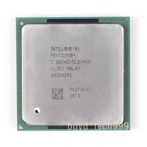 Intel Pentium 4 P4 2.8 GHz 512K 400MHz SL7EY Socket 478 Desktop CPU Processor - Bild 1 von 2