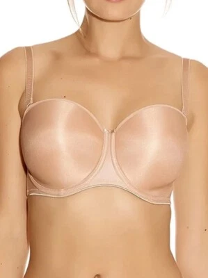 Fantasie 4530 Smoothing Moulded Strapless Bra Nude New Size 32C - Image 1 of 4