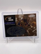 2000 Sage #A27 Larry Johnson Autographed Card