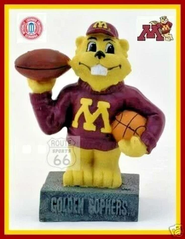 Minnesota Golden Gophers Mascot Figurine Football NCAA 5' NEW GREAT GIFT SKIUMAH Cover
