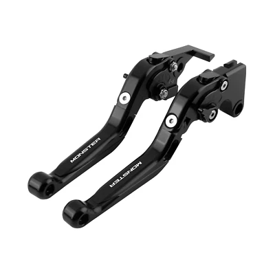 For 2014<2019 Ducati Monster 1200 S/R Folding Extendable Hand Brake Clutch Lever Foto 1 de 4